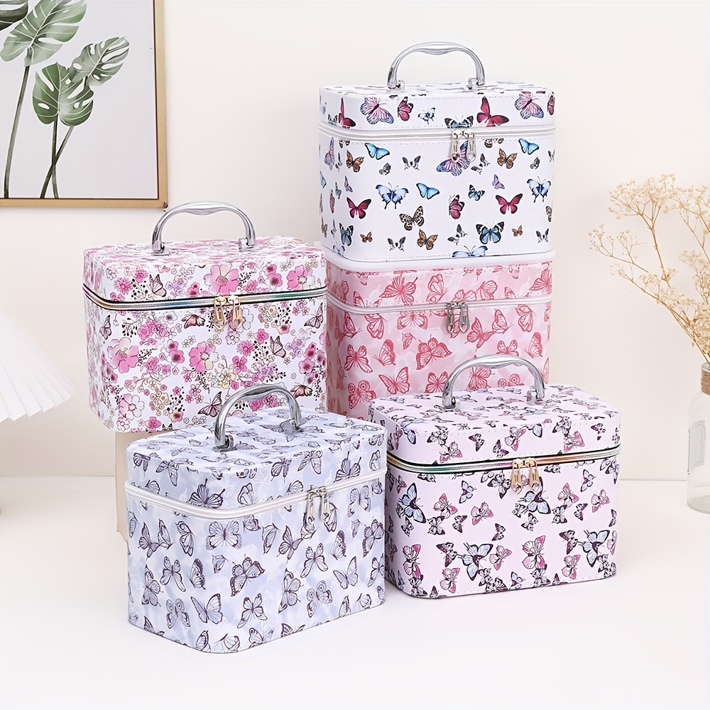 Large Capacity Butterfly Storage Bag Girl Butterfly Baby - Temu