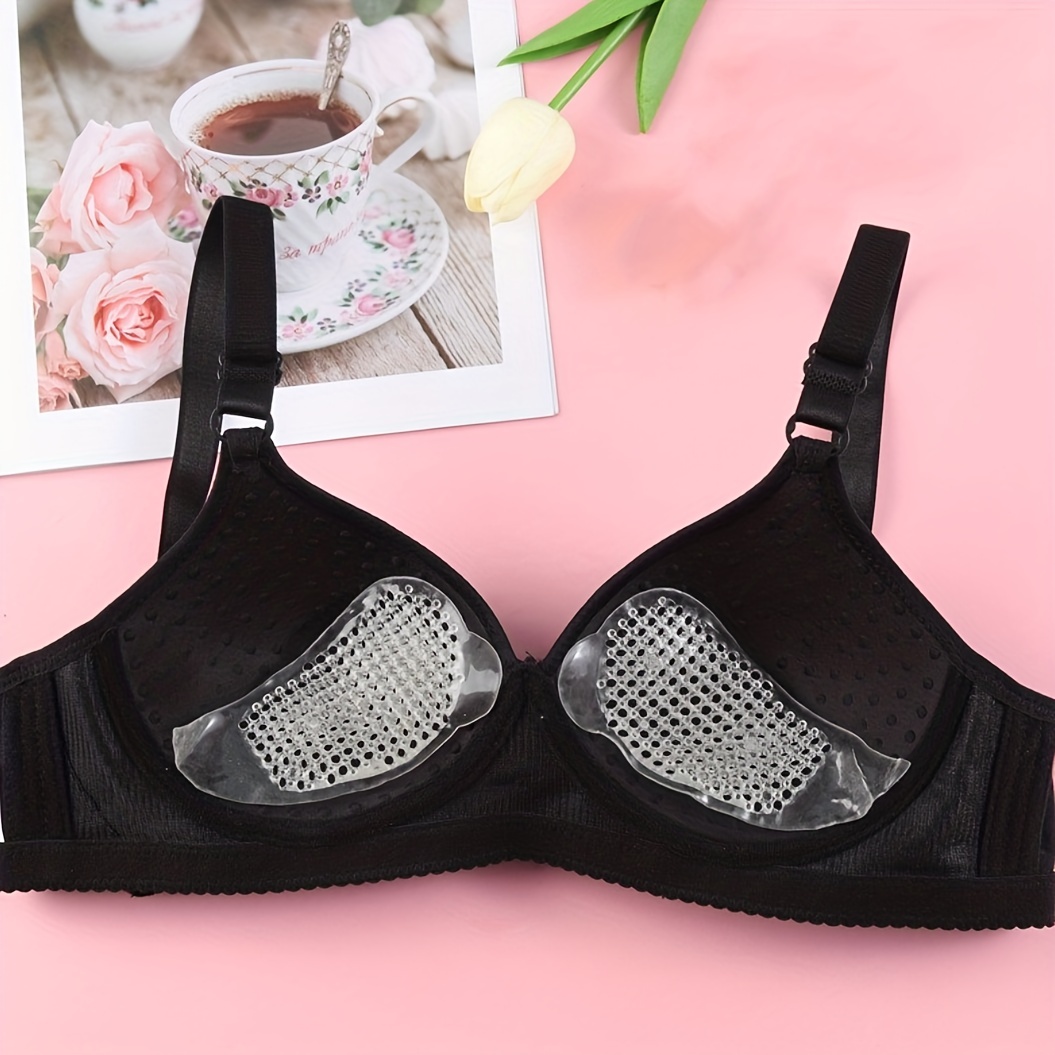 Solid Bra Pads Inserts Comfy Breathable Insert Underwear Pad - Temu