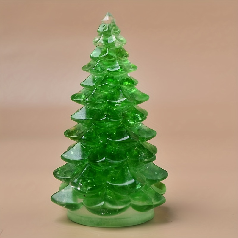 Natural Crystal Mini Christmas Trees Figurine Handmade - Temu