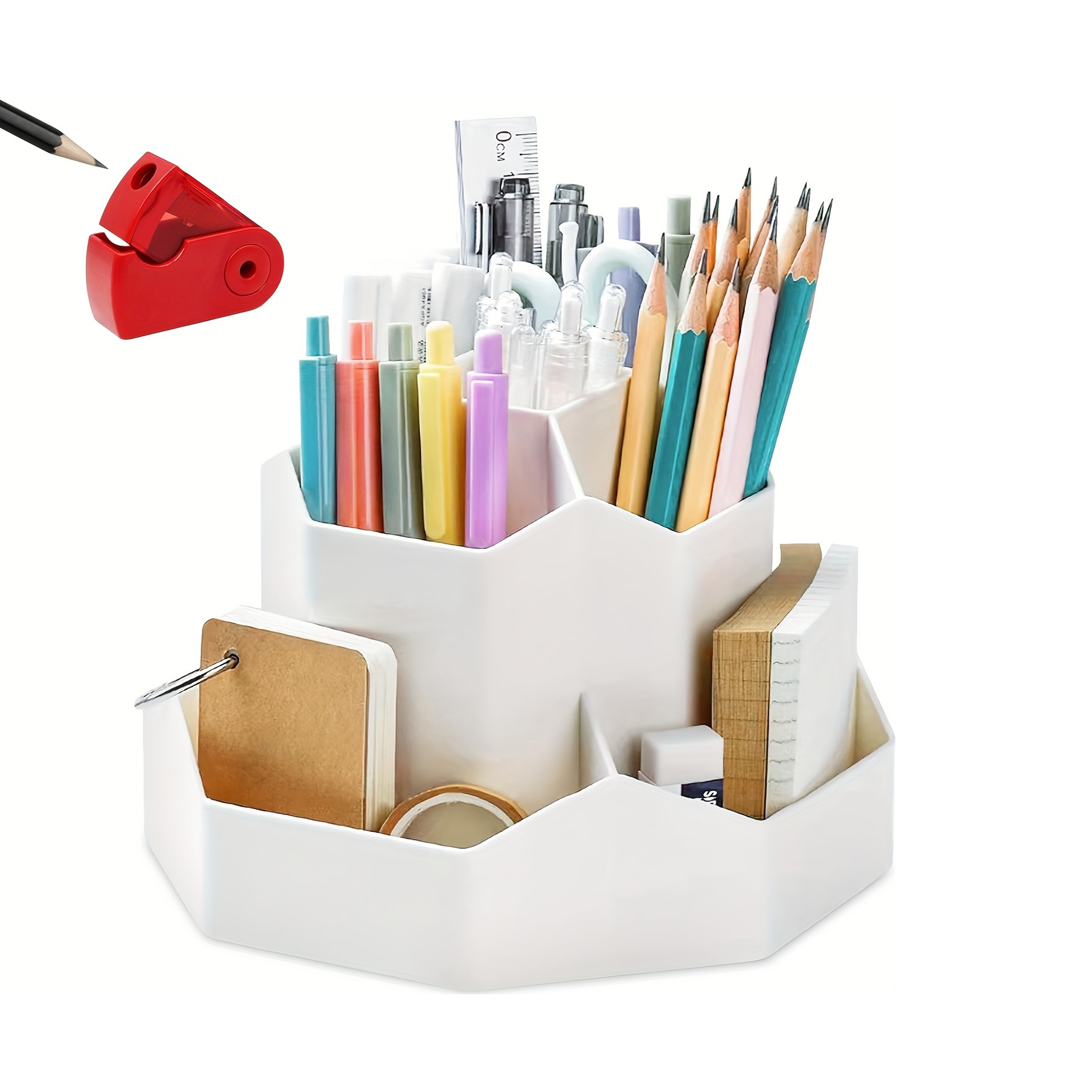 Pen Holder, Multifunctional Pencil Insert Holder, Makeup Brush Storage  Rack, Eyeliner Bucket, Desktop Storage Organizer Art Supplies - Temu Japan