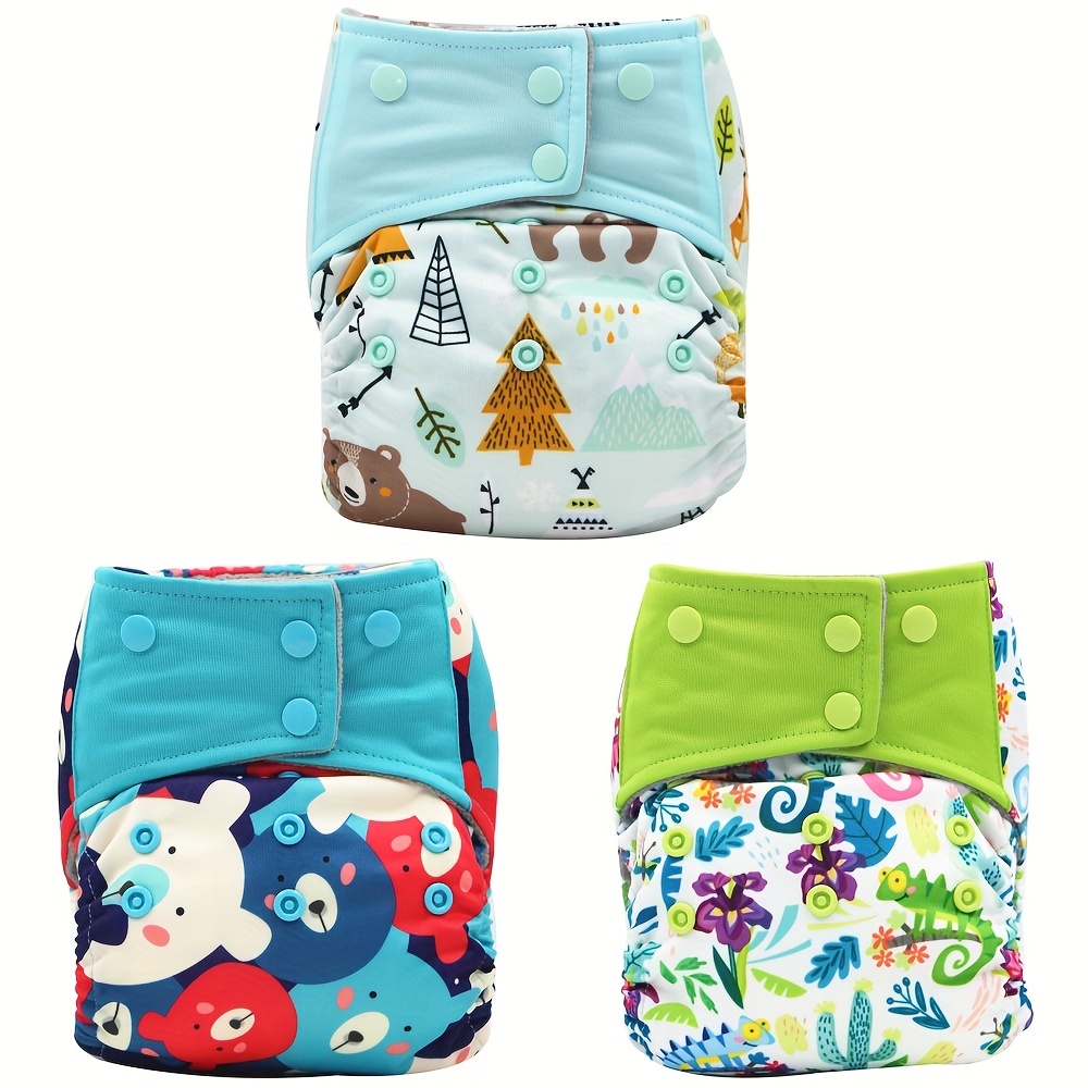 Happy Flute 1Pc Reusable Cloth Diaper Panties Absorbent Ecological Clo –  happyflute