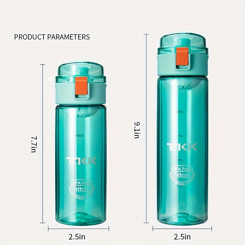 Tkk Large Capacity Stainless Steel Water Bottle Portable - Temu