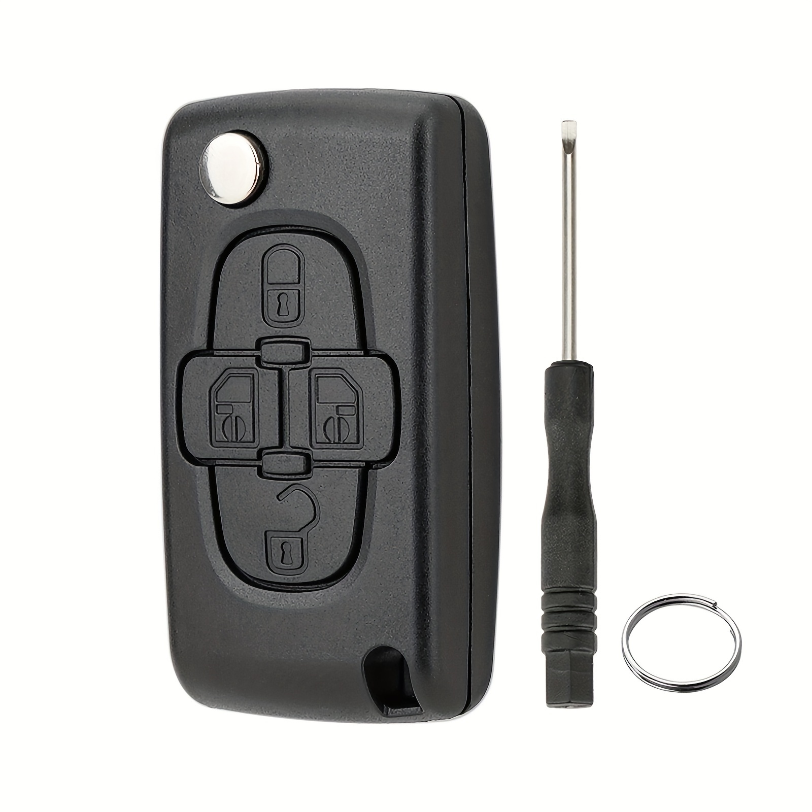 Smart Remote Car Key Fob Shell Case Replacement Screwdriver - Temu