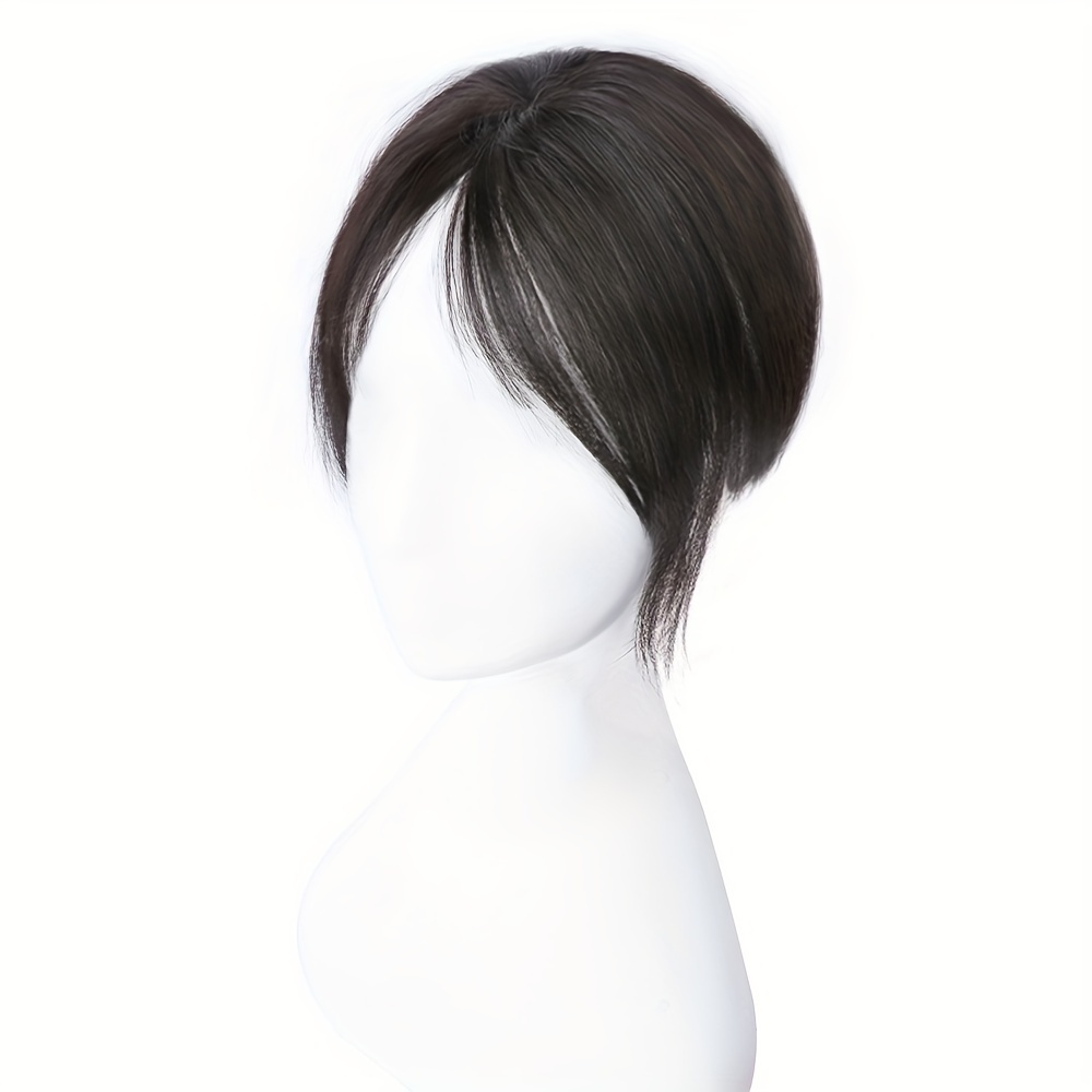 Synthetic Partial Bangs Curtain Bangs Hair Piece Topper Hair