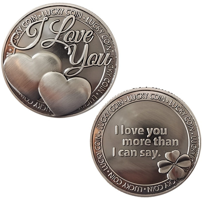 Romantic Lucky Love Coin for Birthdays