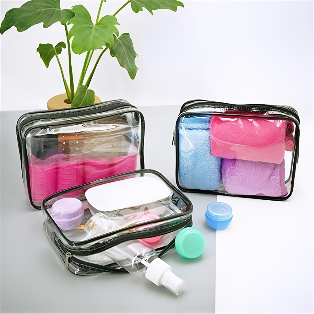 FRCOLOR Wash Bag Purse Organizer Pouches Toiletry Bag for Women Toiletries  Container Travel Kit for Women Shower Bag Travel Makeup Bags Cosmetics