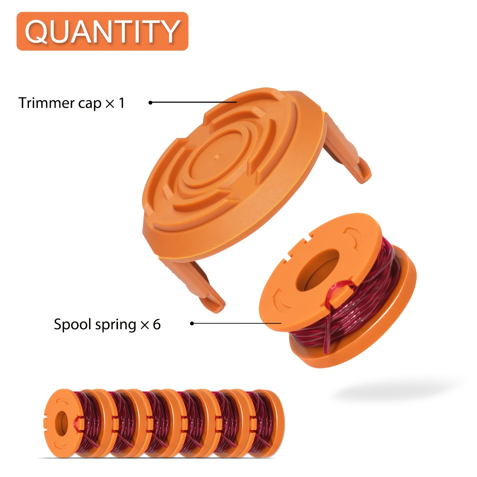 Riselion Trimmer Line And Spring For - Temu