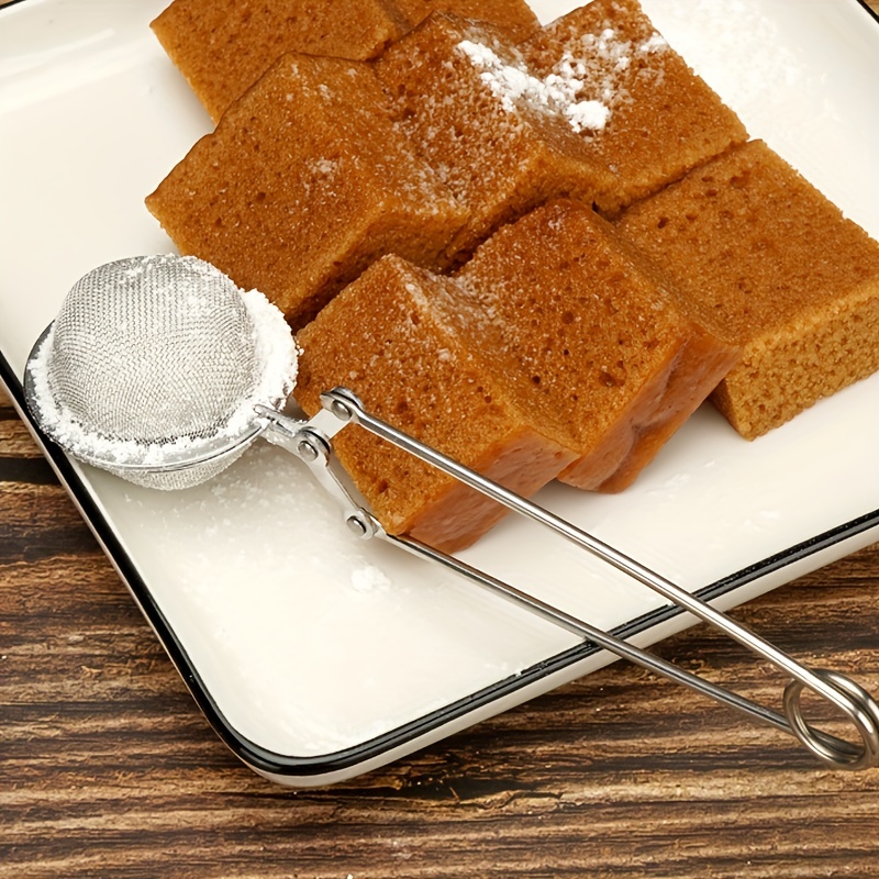 1pc Powdered Sugar Dust Spinner And Flour Stick, Great For Sifting Sugar,  Flour And Spices for restaurant/food truck/bakery