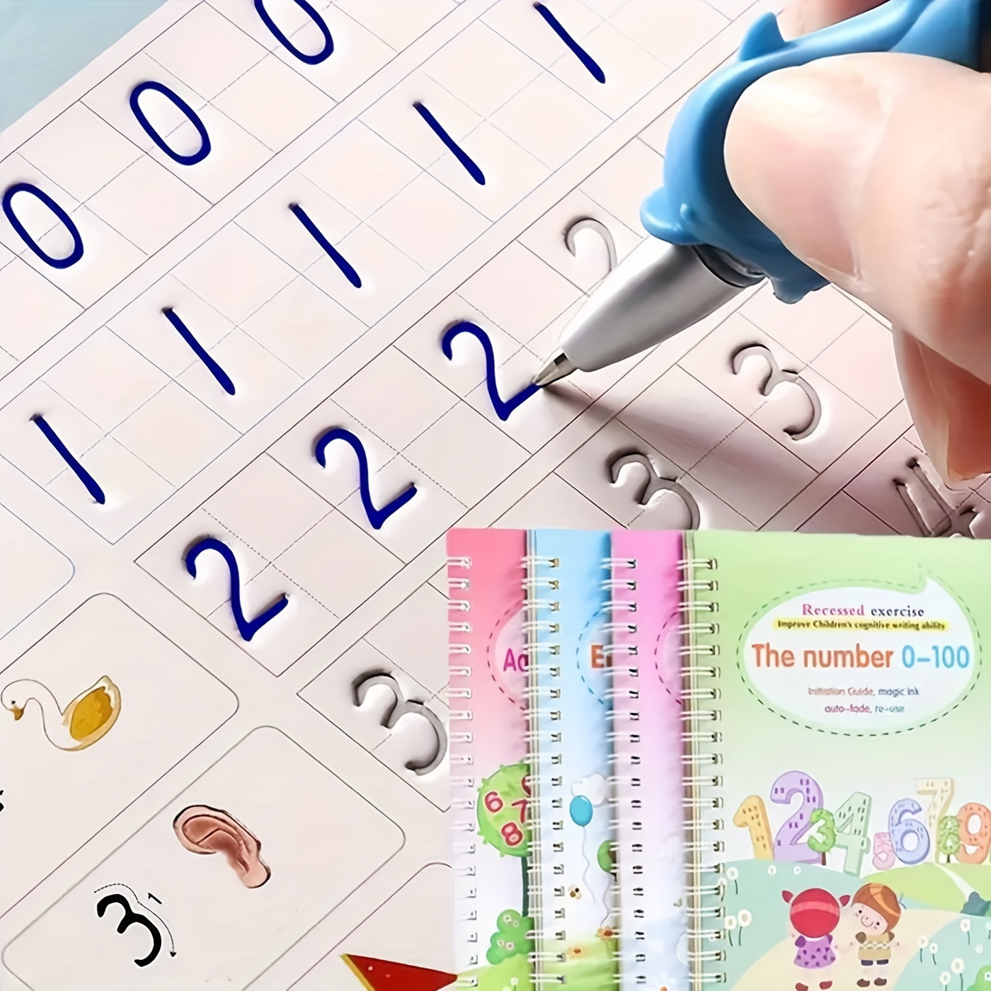 Handwriting Exercise Practice Book For Children