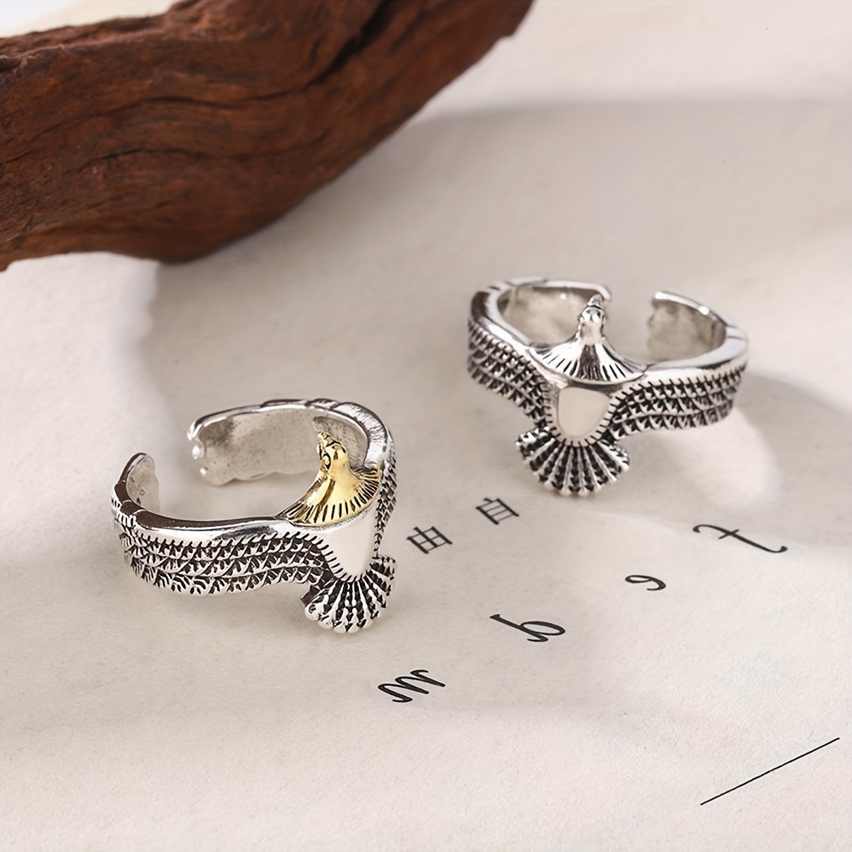 Men's Retro Eagle Ring Vintage Jewelry