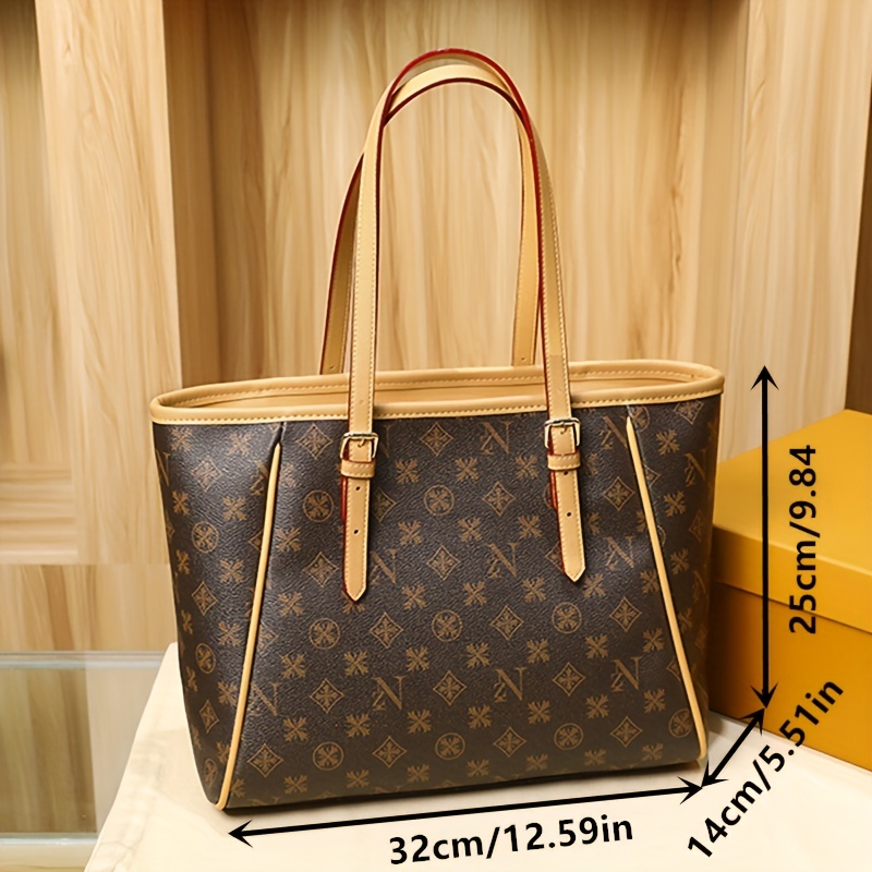 Louis Vuitton Babylone Shoulder Tote Bag Monogram