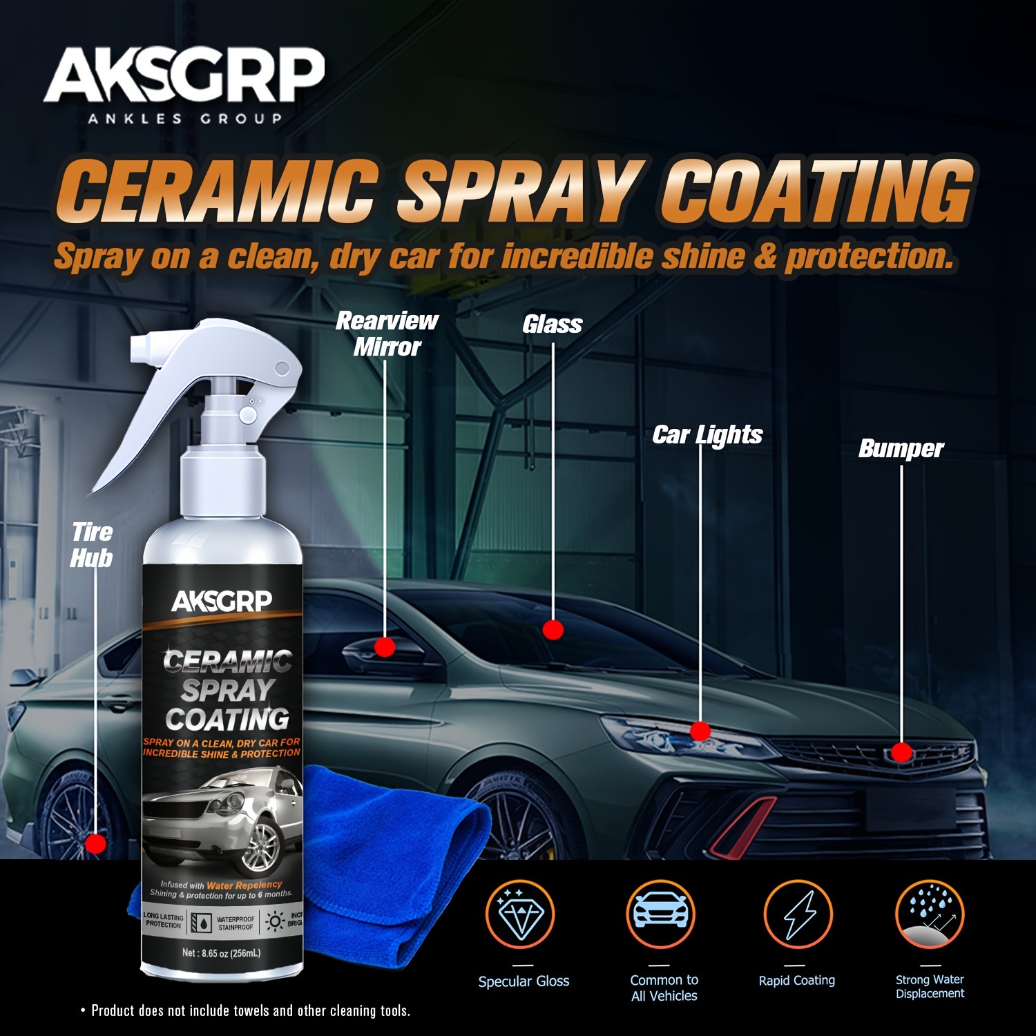 Car Surface Coating Agent Car Coating Wax Micro Crystal Car - Temu