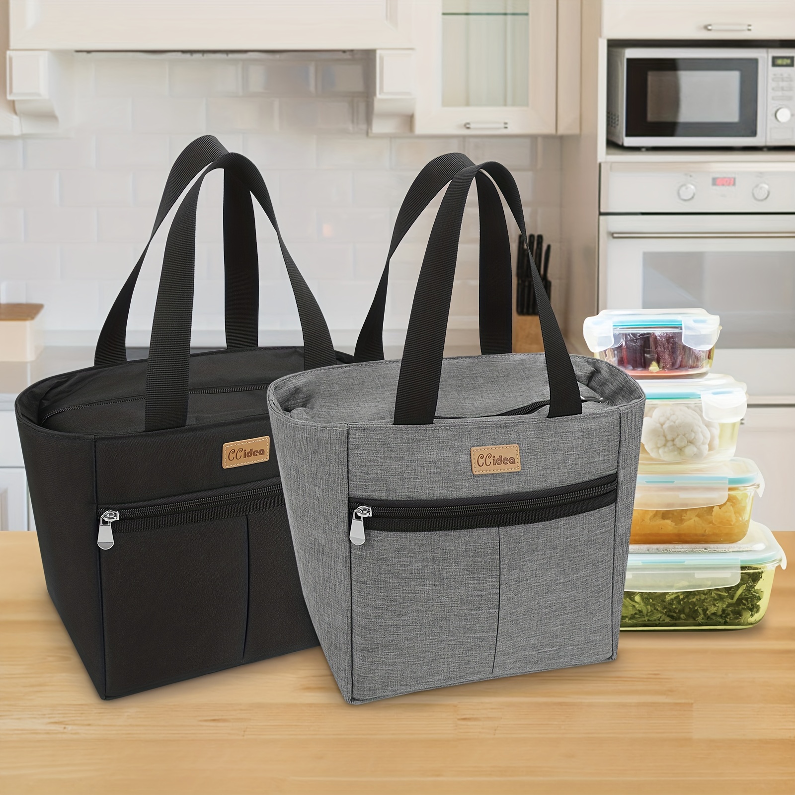 1pc Portable Large Capacity Insulated Lunch Bag For Travel Commuting, Shop  Now For Limited-time Deals