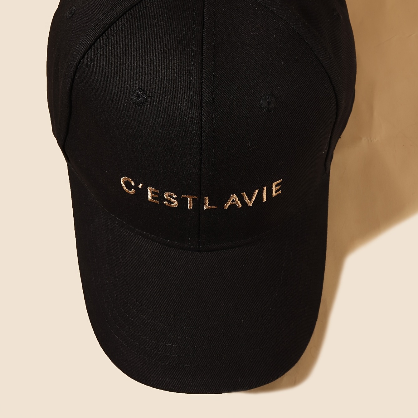 Embroidered Baseball Cap Sun Protection Hat Unisex Outdoor Casual Style