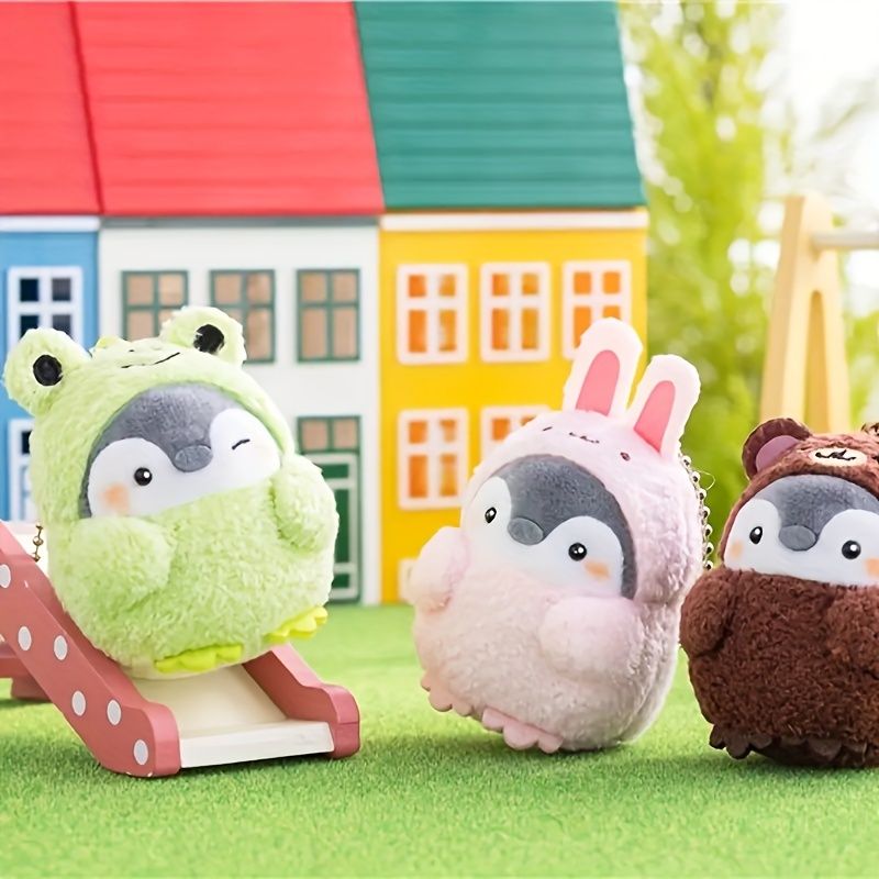 Penguin Plush Doll Stuffed Toys Cute Cartoon Animal Plush Toy Plush  Keychain Key Ring Bag Pendant Birthday Gifts | Today's Best Daily Deals |  Temu