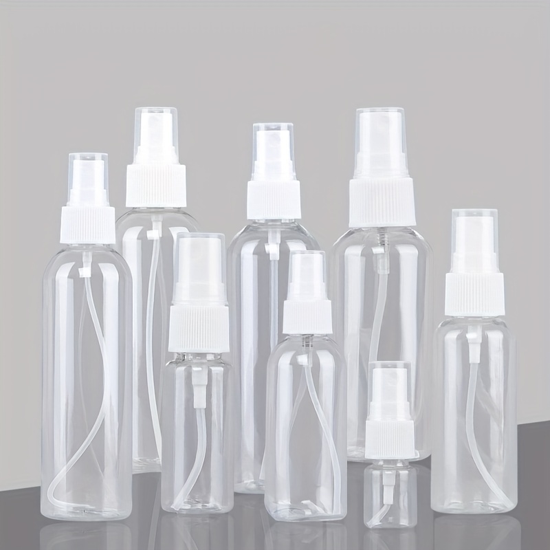 12 Pack Plastic Empty Toiletry Bottles 60ml Containers for Travel Essential Oil