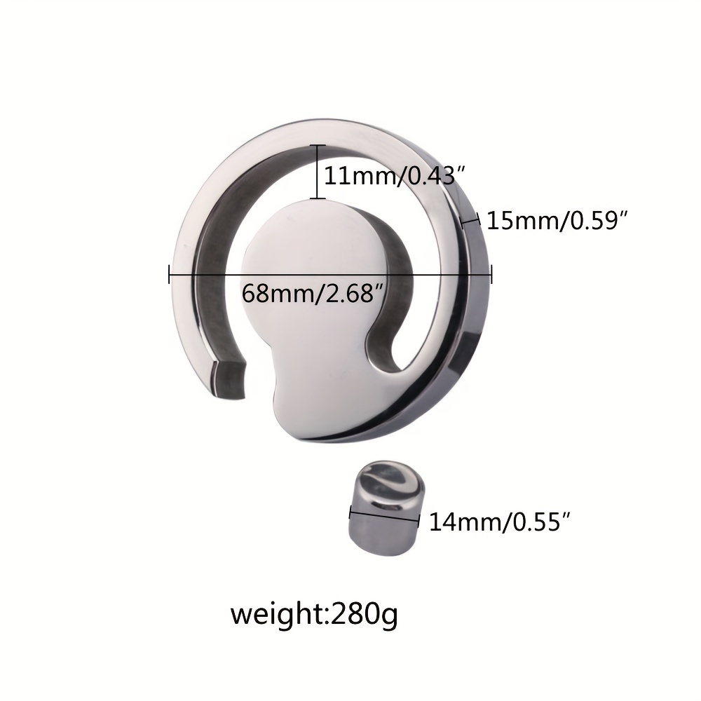 BDSM Magnetic Scrotum Pendant Ball stretcher Metal Testis Weight