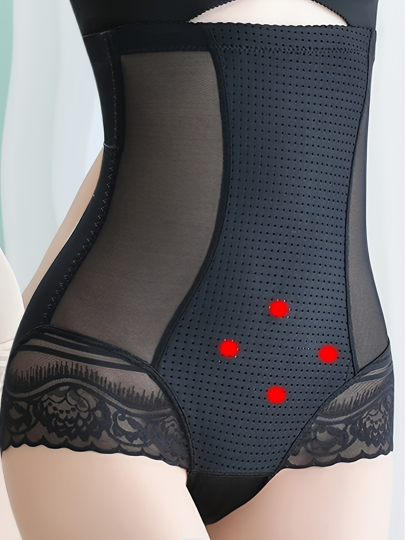 Women's Body Shaping Control Panties Breathable Mesh Butt - Temu