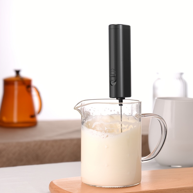 Rechargeable Electric Milk Frother Create Delicious Foam In - Temu