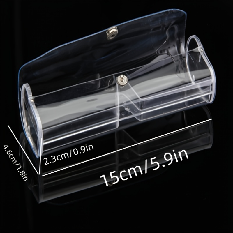 Transparent Reading Glasses Cases for Men Plastic Ultralight Boxes