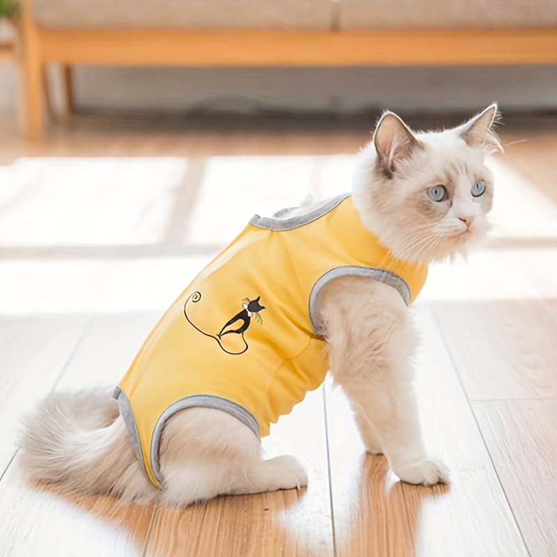 Pet Clothes Denim Dog Jeans Striped or Grid Jumpsuit Overall Hoodie Coat  for Small Medium Puppy Cat