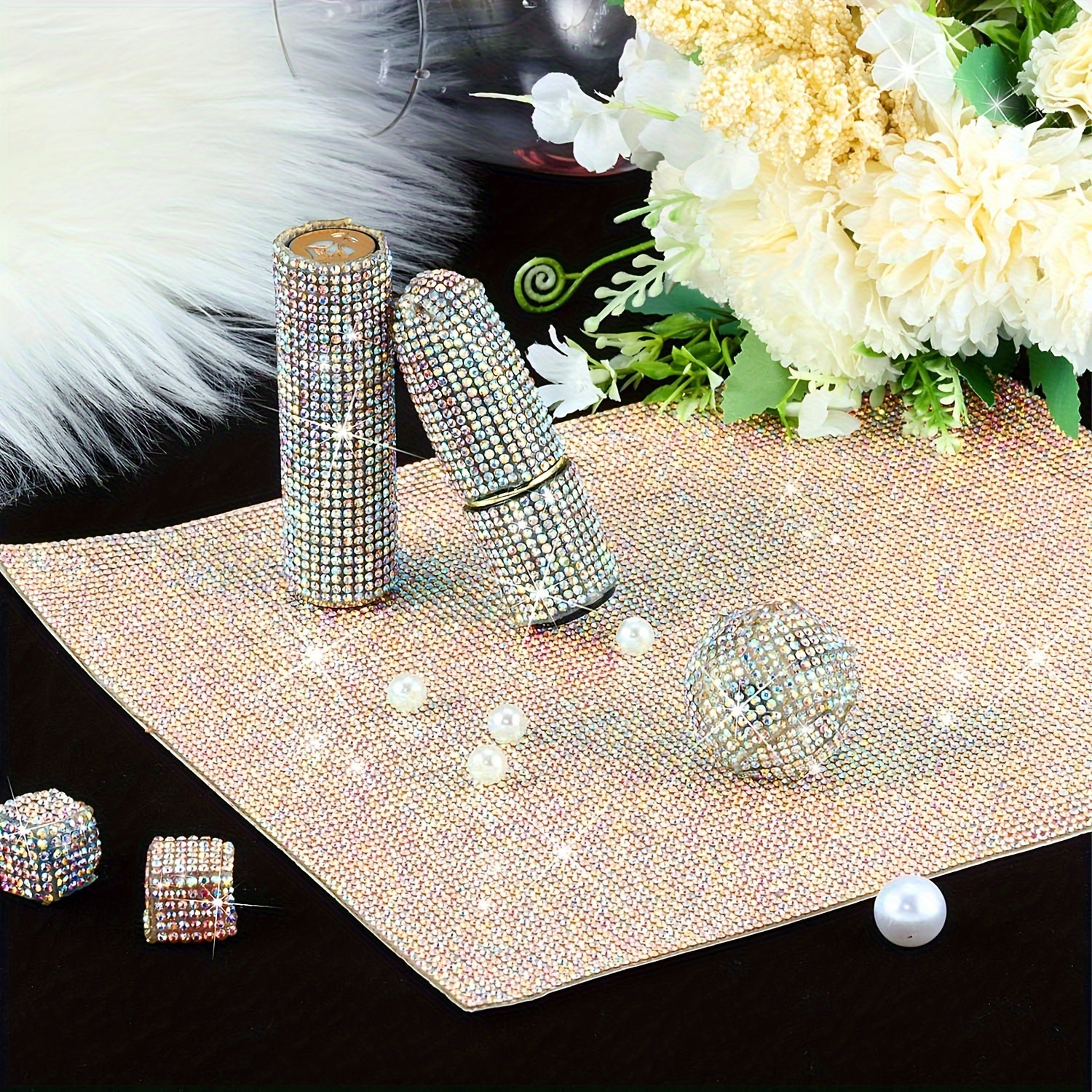 Bling Rhinestone Sheets Self Adhesive for DIY, 9.4 x 7.9 Inch Rhinestone  Stickers for Craft, Crystal Sheet, Car Cellphone Decoration (RoyalBlue)