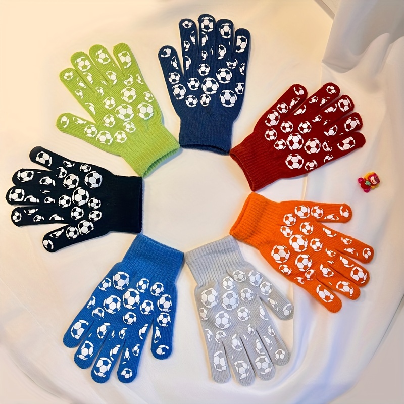

1pair Full Finger Gloves, Suitable For Winter Outdoor Activity And Daily Wear, Ideal Choice For Gifts