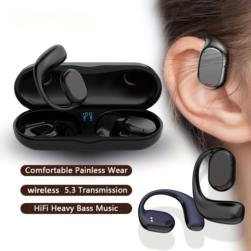 Auriculares Bluetooth con banda magnética para el cuello, auriculares  inalámbricos Bluetooth 5.2, auriculares inalámbricos aptX Bass IPX7