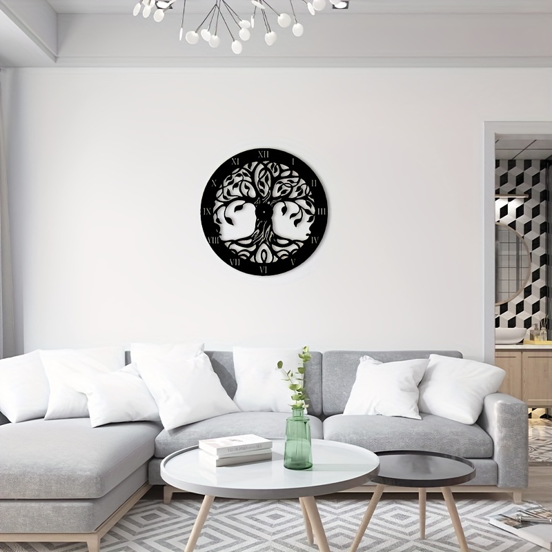 Stickers Muraux Artistiques Arbre 3D pour la Famille Salon Chambre