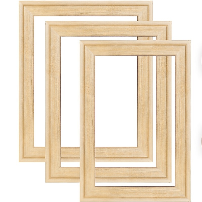 Set of 4 Picture Frames Modern Black 30x30 cm with mounts / MDF | Picture  frames, photo walls, posters and gifts