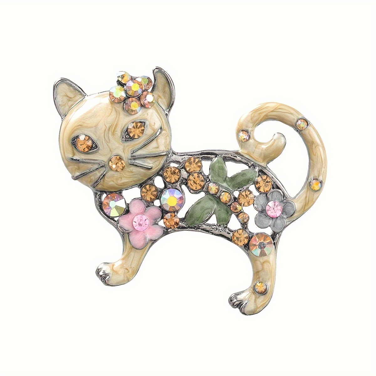 Cat on sale pins jewelry