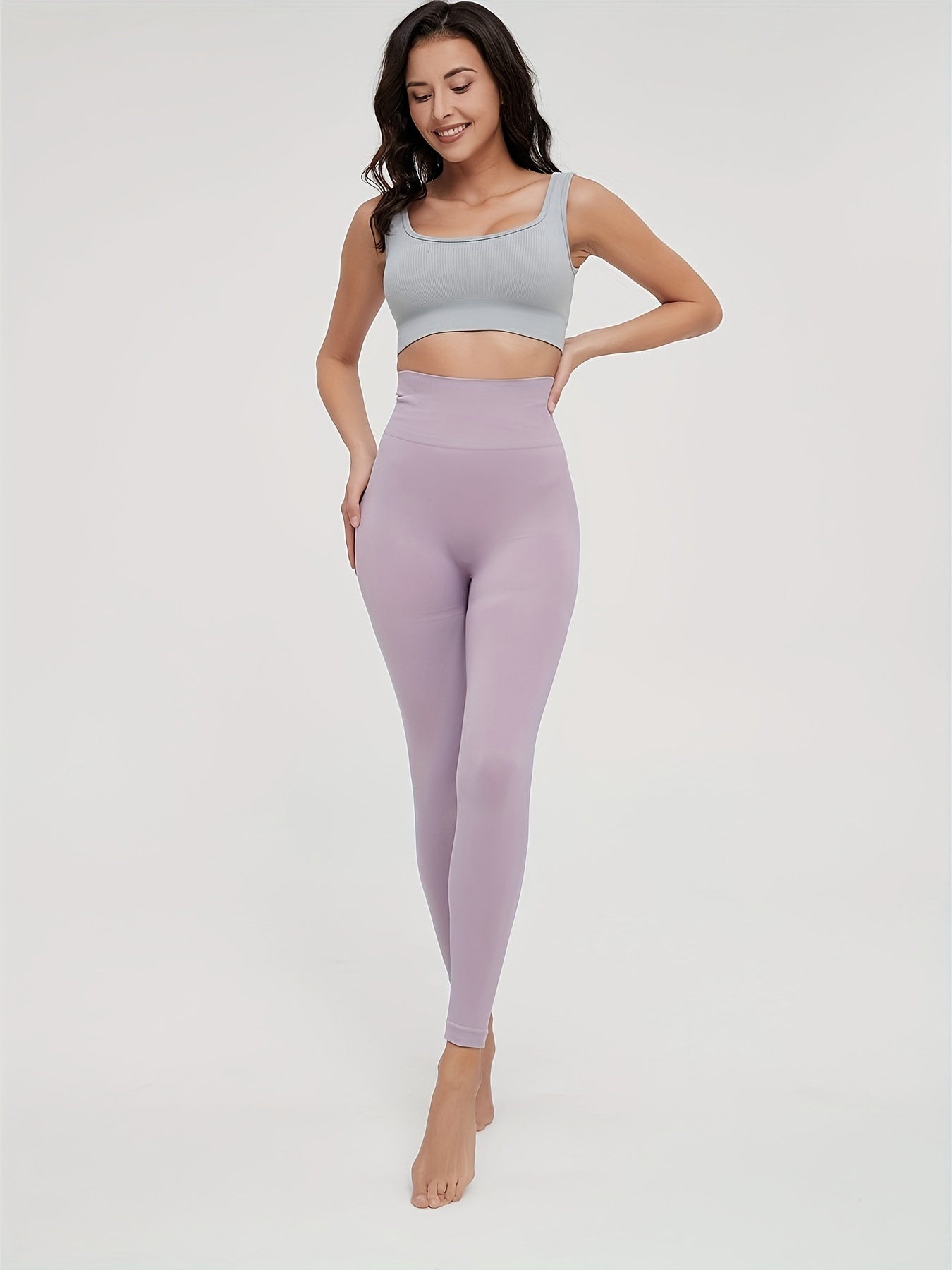 Women's Color-Matching Tight Elastic Fitness Bottom Butt Lift Yoga
