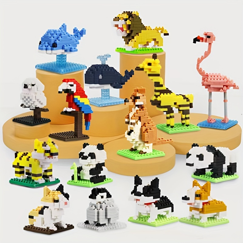  Dragon cat Building Blocks Set, Totore Model Toys for