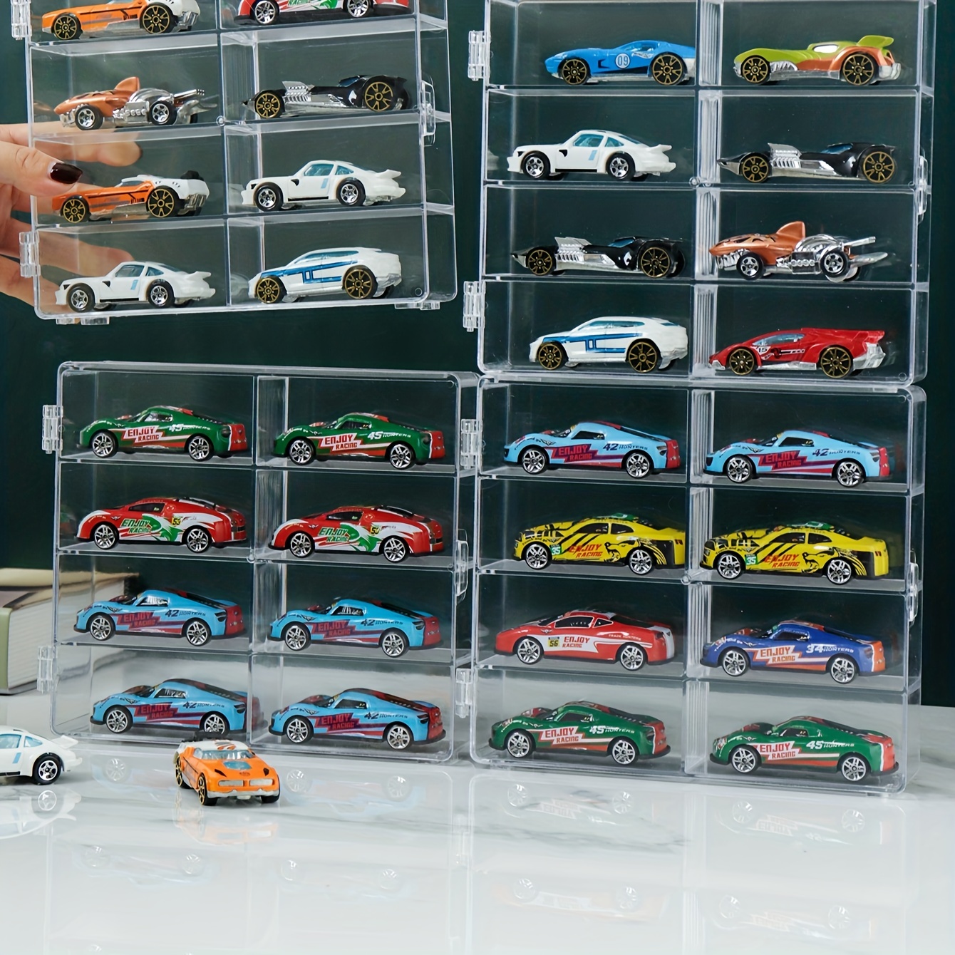 Premium Hobbies 1:64 Scale Acrylic Die-Cast Car Display Case - - Import It  All
