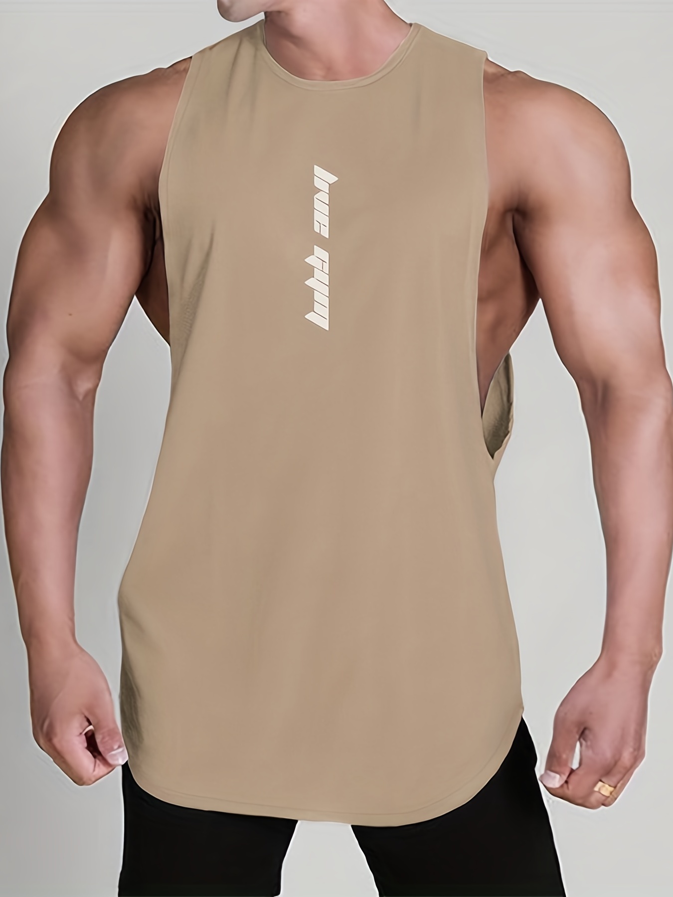 Men's Athletic Tank Top Breathable Moisture Wicking Vest - Temu