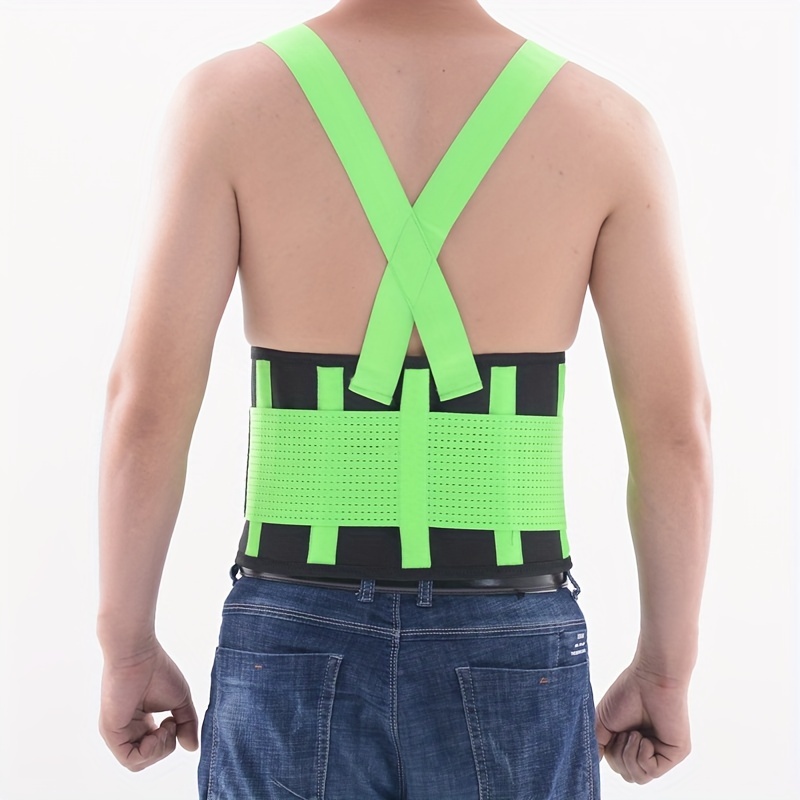 Lower Back Brace with Suspenders, Back Support Belt for Men & Women