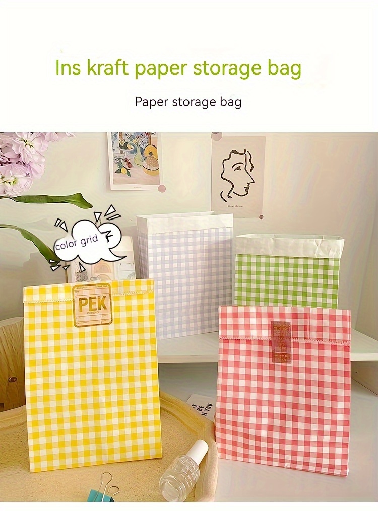 kraft paper bag gift packaging small