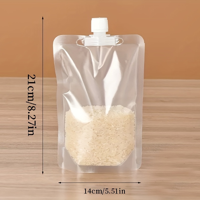 Food Storage Bag With Spout Sealed Moisture proof Hand held - Temu