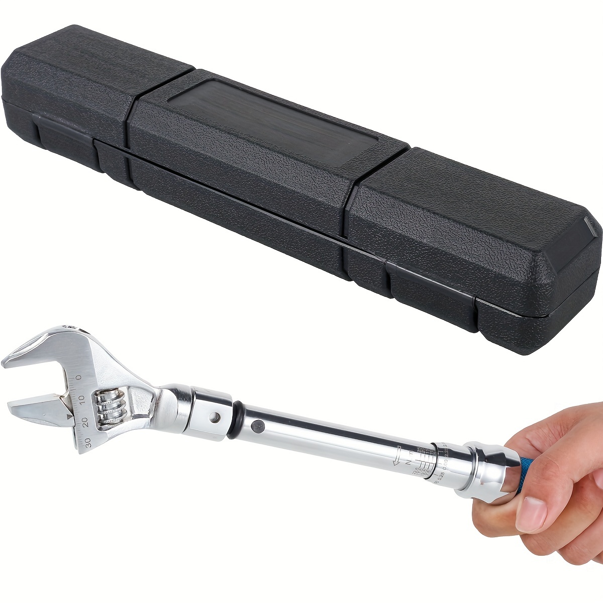 COTOUXKER Open End Adjustable Torque Wrench, 5 to 60 Nm Open End