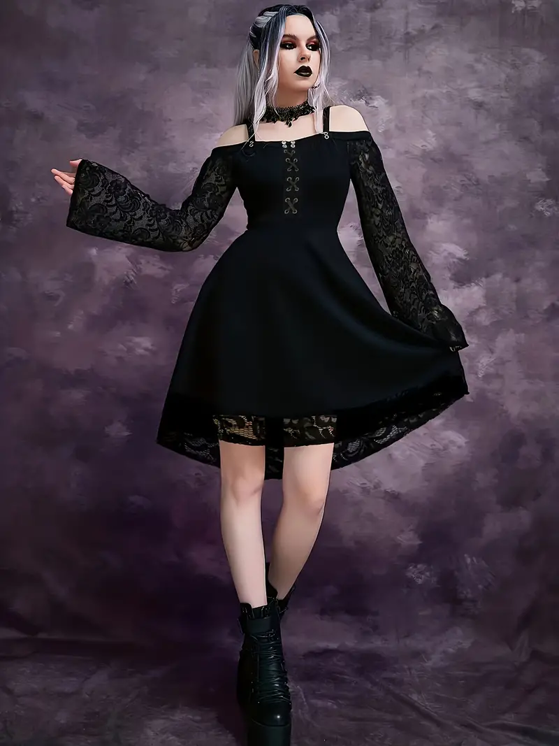 plus size gothic dress