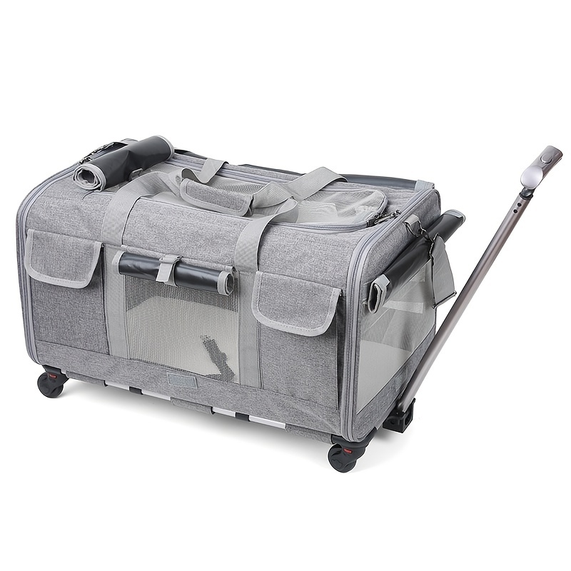 St Argo Designer Pet Carrier Bag, Black – Dolor Sarcinas
