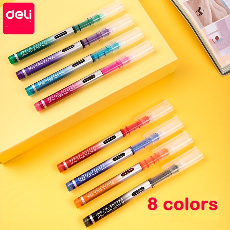 Deli Large Capacity Ball Point Pen Medium Point Smooth - Temu