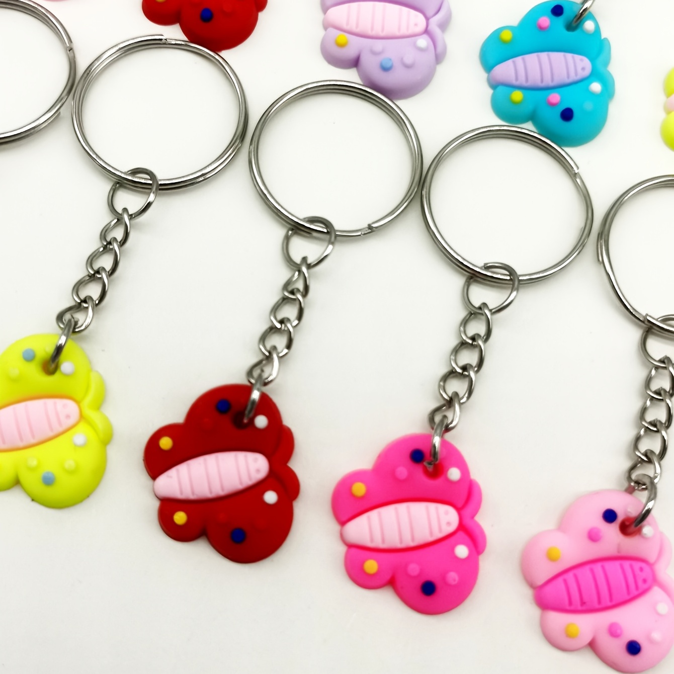 20pcs Cartoon Keychain Party Favors, Mini Cute Keyring For Classroom  Prizes, Birthday Christmas Party Favors Gift, Goodie Bag Stuffers Supplies