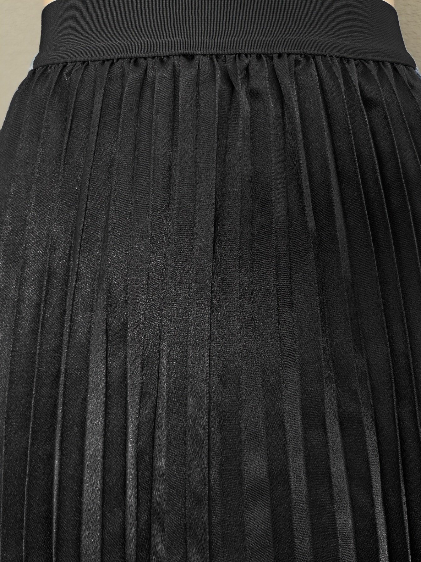 Buy Women Black Solid Accordion Pleat Maxi Flared Skirt - Skirts