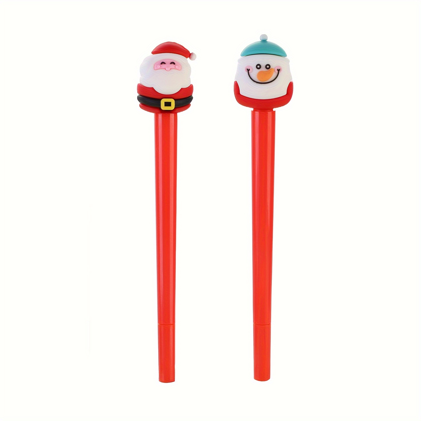 Christmas Gel Ink Pen Xmas Novelty Pens Funny Black Ink Santa Pens With  Cute Cartoon Pens For Teacher Holiday Christmas Gift Office School Supplies  - Temu