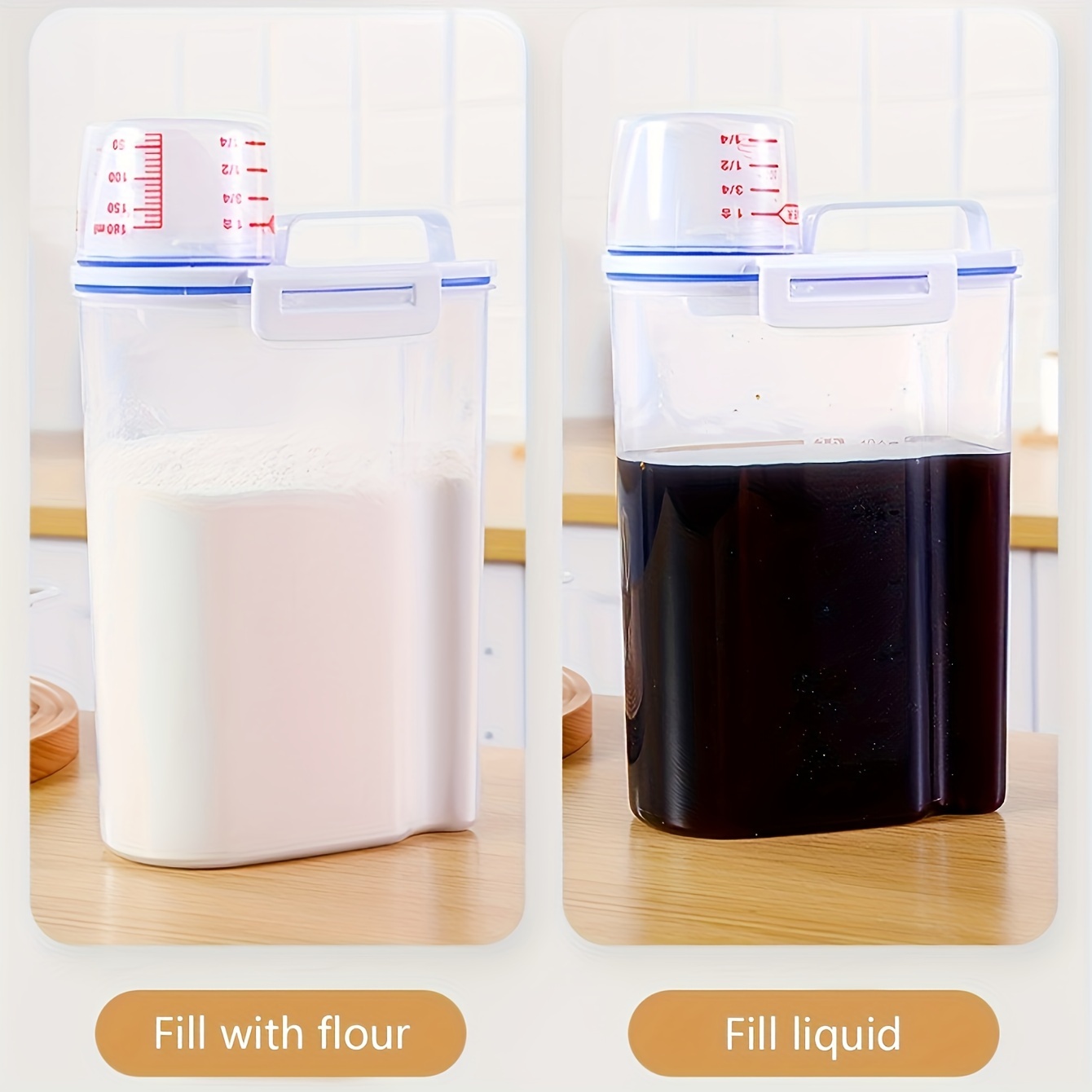 Liquid Plastic Food Container Set