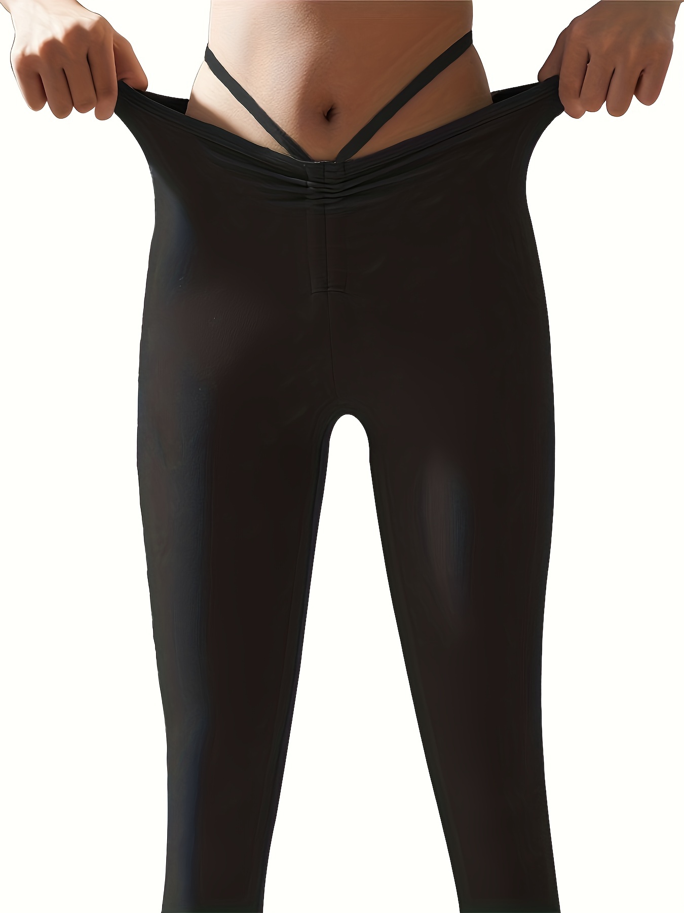 Sexy Strap Yoga Leggings High Elastic Slimming Casual Pants