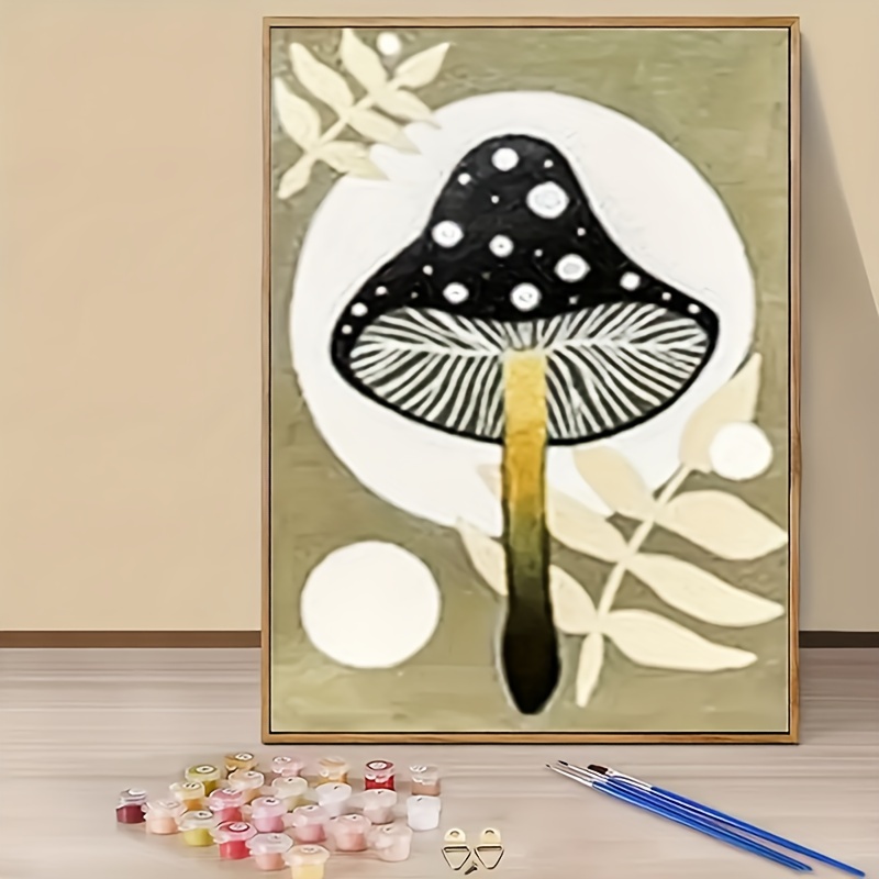  Mushroom Diamond Painting Kits for Adults, 5D DIY