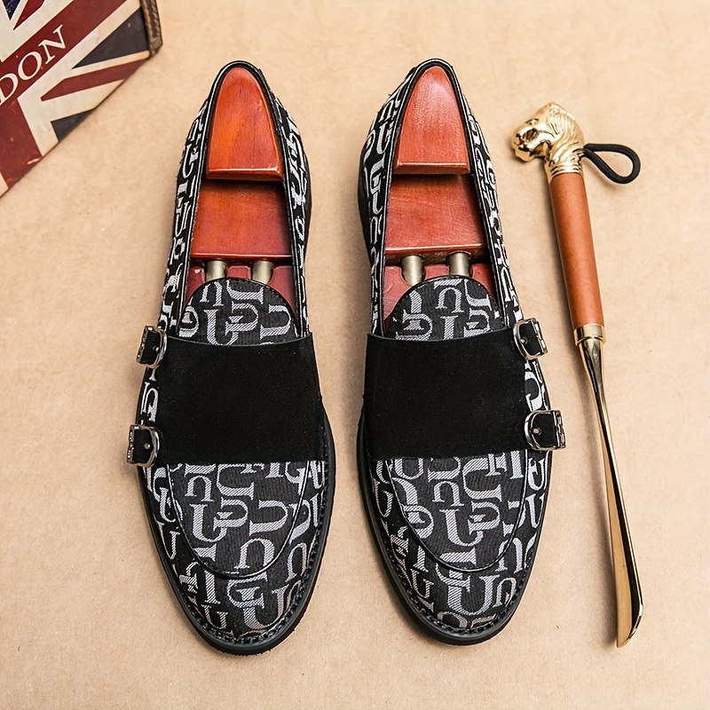 Louis Vuitton Monogram Slip Ons, Men's Fashion, Footwear, Dress
