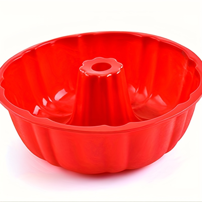 1pc, Silicone Bundt Pan (9.65''), Heritage Bundtlette Cake Mold, For Fluted  Tube Cake Making, Baking Tools, Kitchen Gadgets, Kitchen Accessories